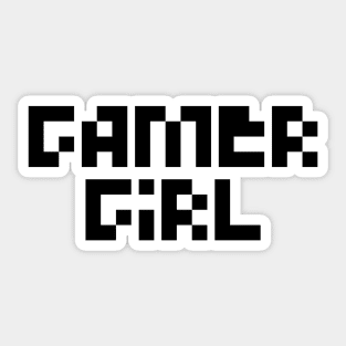 Gamer girl Sticker